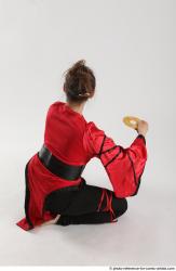 Woman Adult Average Martial art Standing poses Casual Latino